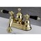 Kingston Brass KS7102PKL 4" Centerset Bathroom Faucet, Polished Brass KS7102PKL - alternate 2